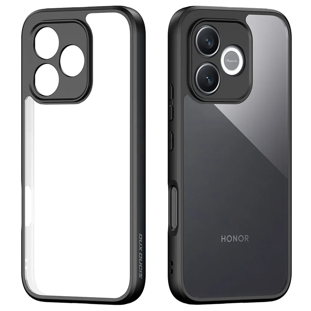 Custodia per Honor 600 Lite, DUX DUCIS, Aimo, Nera - immagine 1