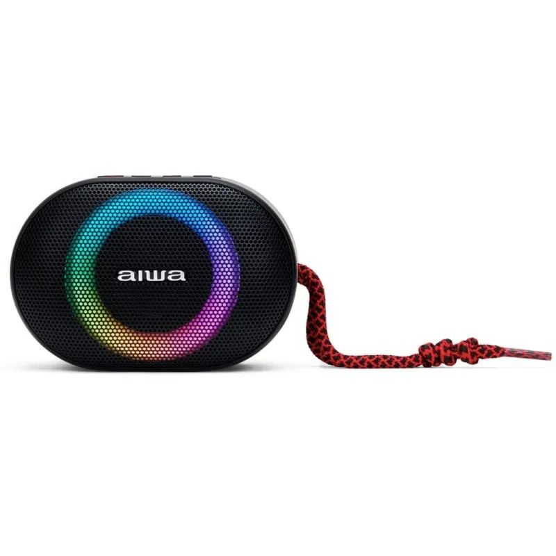 Altoparlante Bluetooth portatile Aiwa BST-330RD 10 W Nero/Rosso - immagine 1