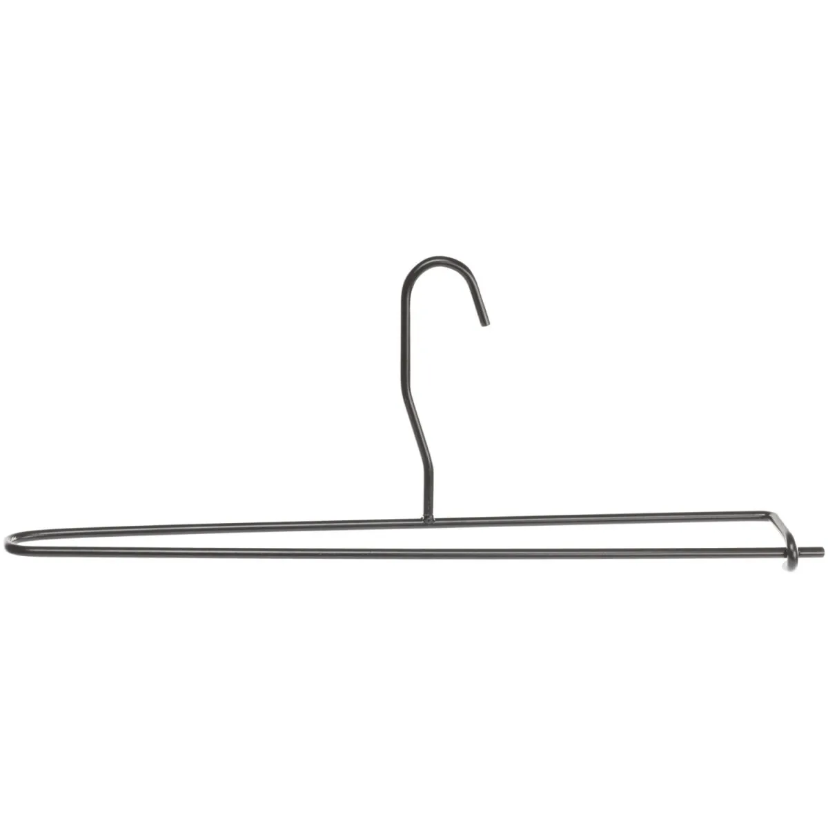 ERWIN M. Gruccia per skirting; 45 cm (L); nero - immagine 1