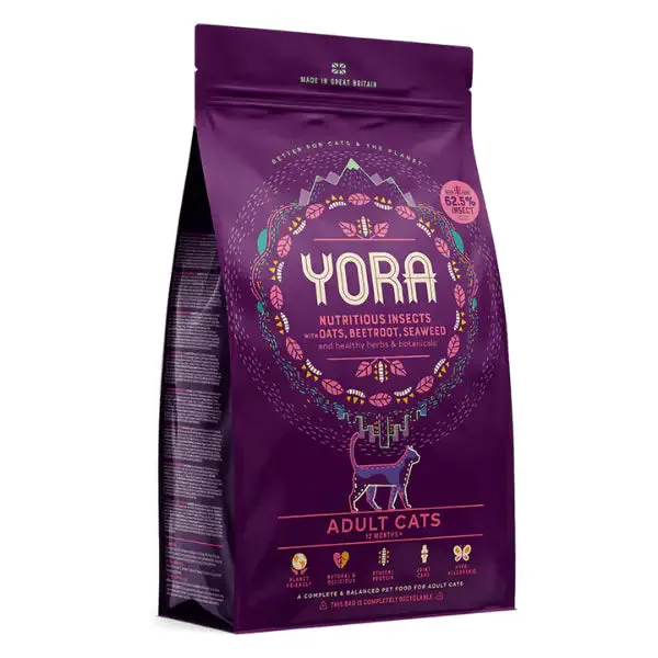 Yora Superfood crocchette a base di insetti Cat Adult 1,5 kg - Cibo monoproteico gatto - immagine 1