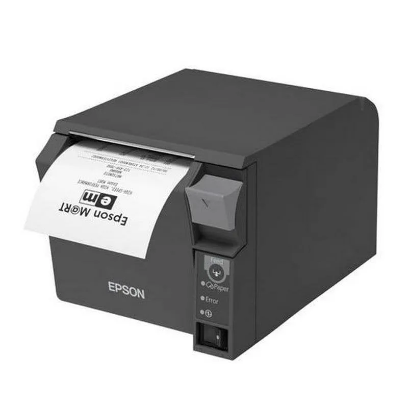 Stampante termica per biglietti Epson TM-T70II USB/serie nera - immagine 1