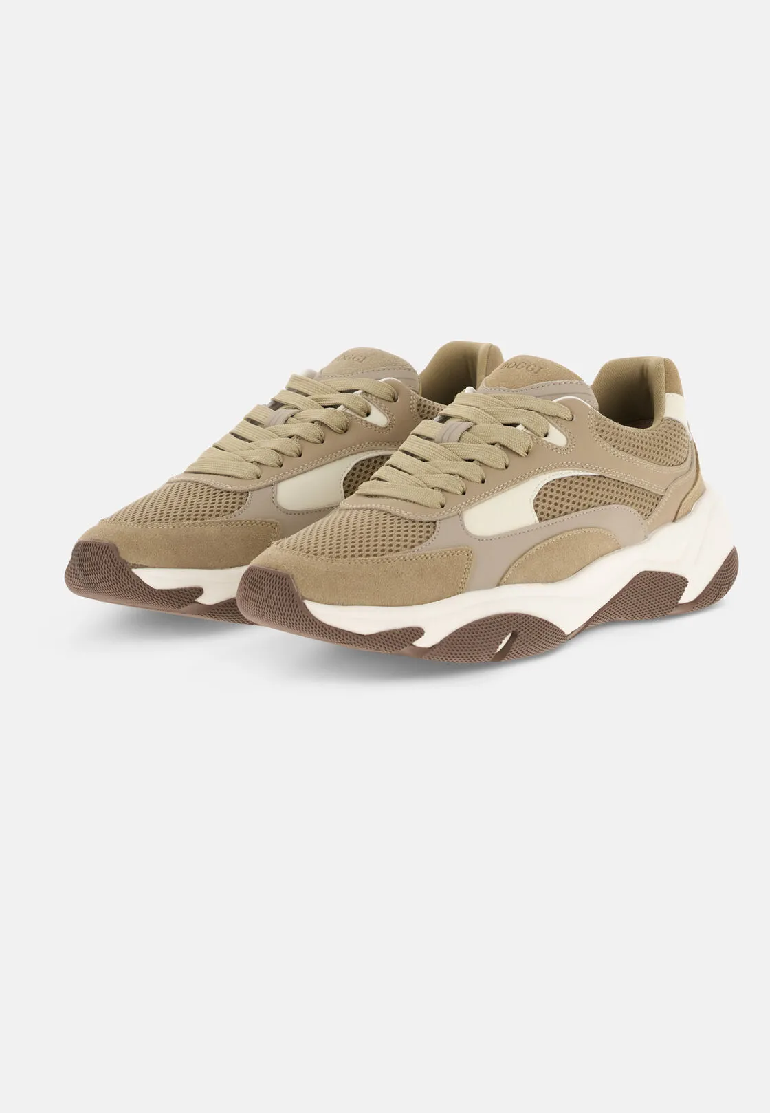 Boggi, Sneakers Storm In Pelle E Tessuto Tecnico, Uomo, , Taglia: 42-8 - immagine 3