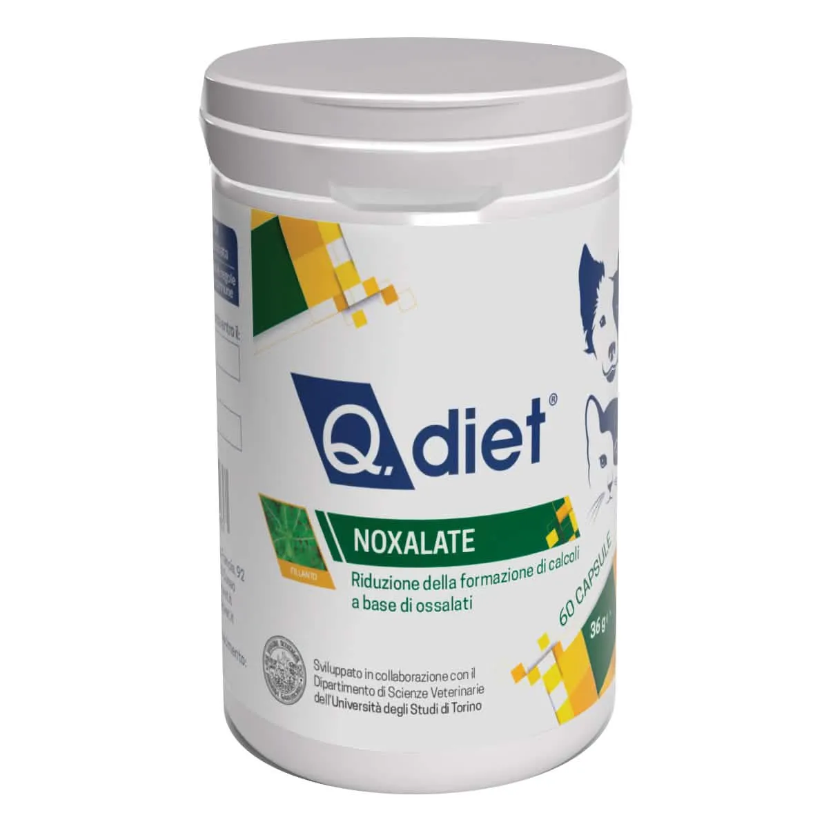 Q diet noxalate 60 capsule - immagine 1