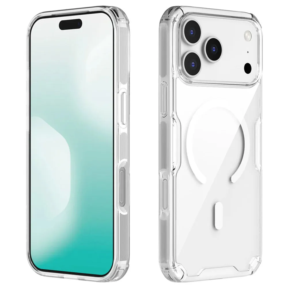 Custodia MagSafe per Apple iPhone 18 Pro / 17 Pro, Nillkin, Nature Pro, Bianca - immagine 1