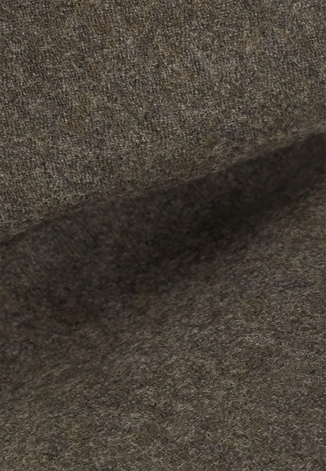 Boggi, Cravatta In Lana Cashmere, Uomo, Marrone scuro - immagine 2