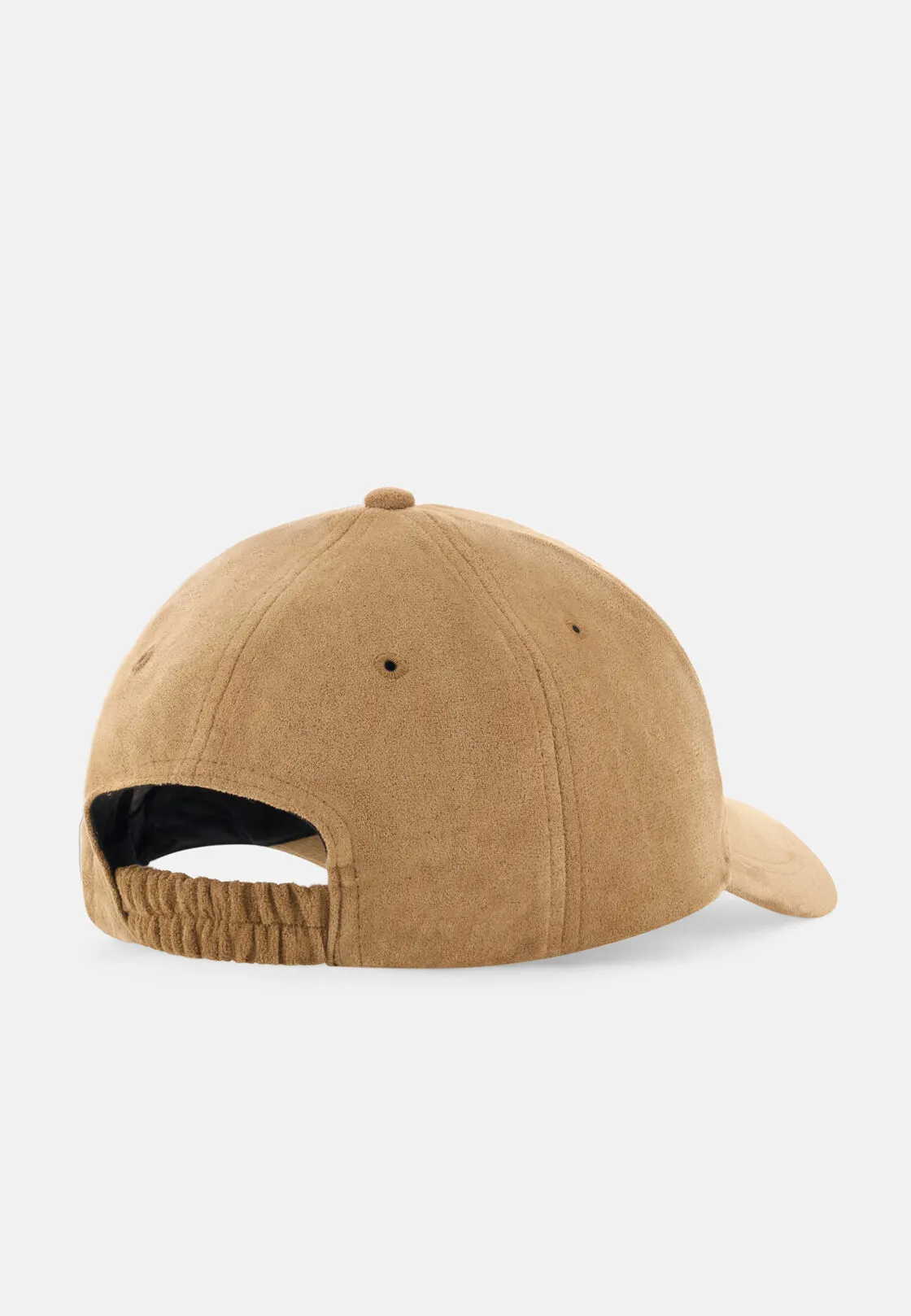 Boggi, Cappello Con Visiera In Tessuto Simil Scamosciato, Uomo, Nocciola, Taglia: S/M - immagine 3