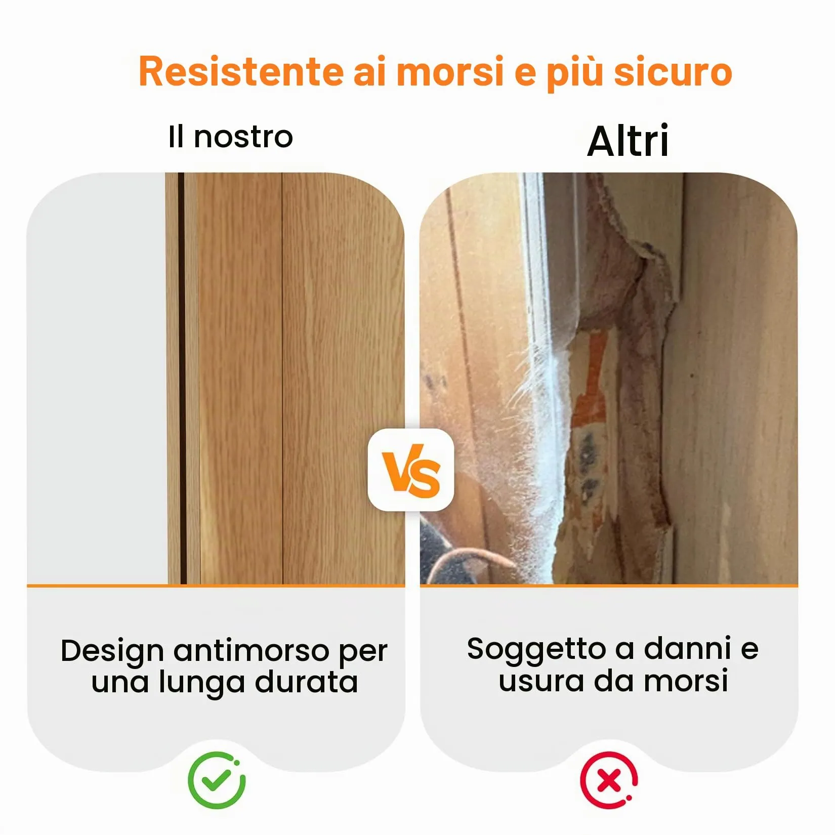 Gabbia per Criceti 80x40x40cm Grande in Legno e Vetro Temperato con Luce - immagine 7