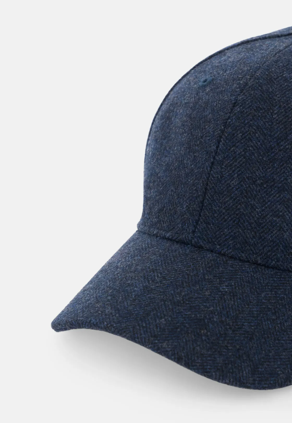 Boggi, Cappello Con Visiera Resca In Misto Lana, Uomo, Navy - immagine 2