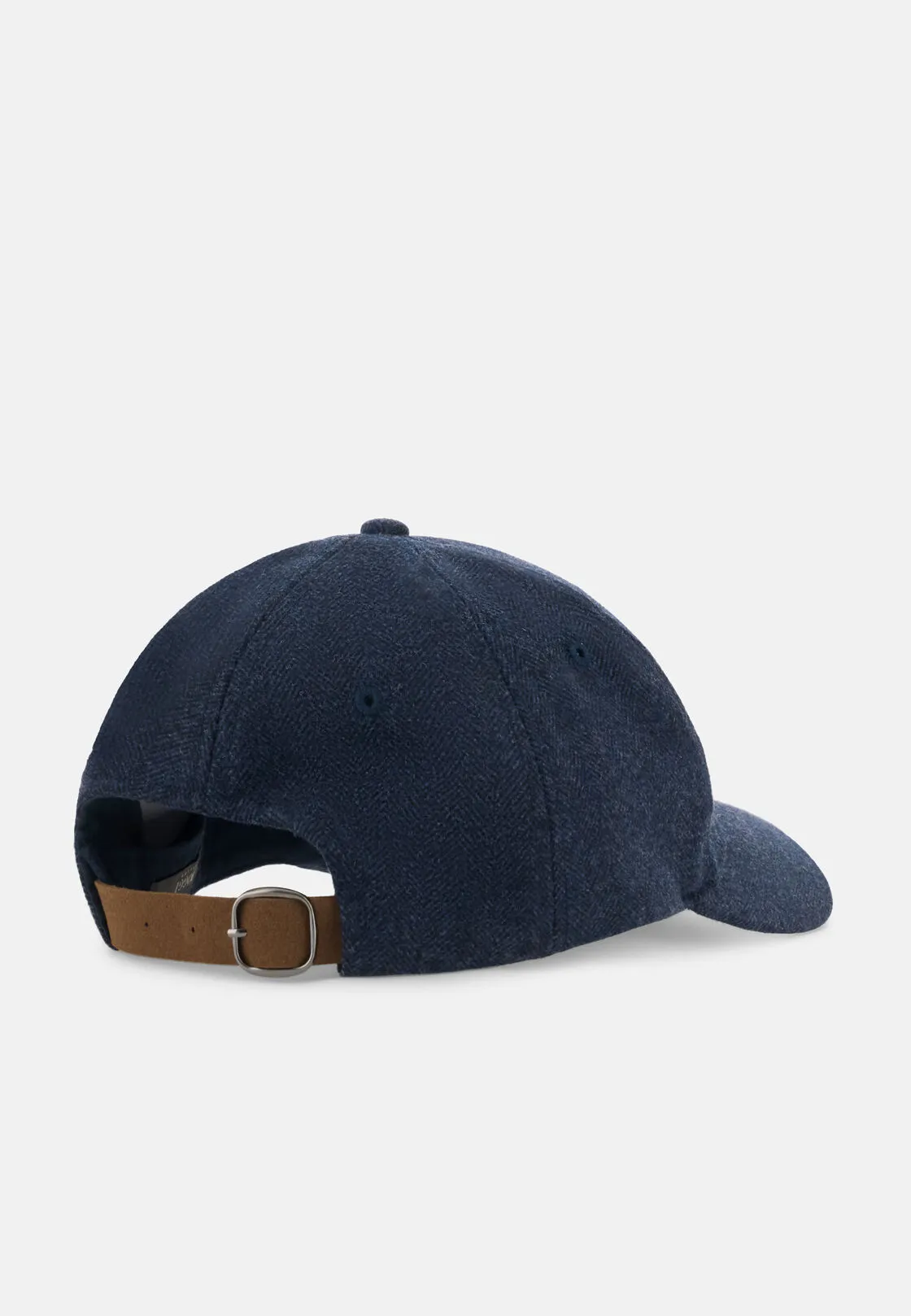 Boggi, Cappello Con Visiera Resca In Misto Lana, Uomo, Navy - immagine 3