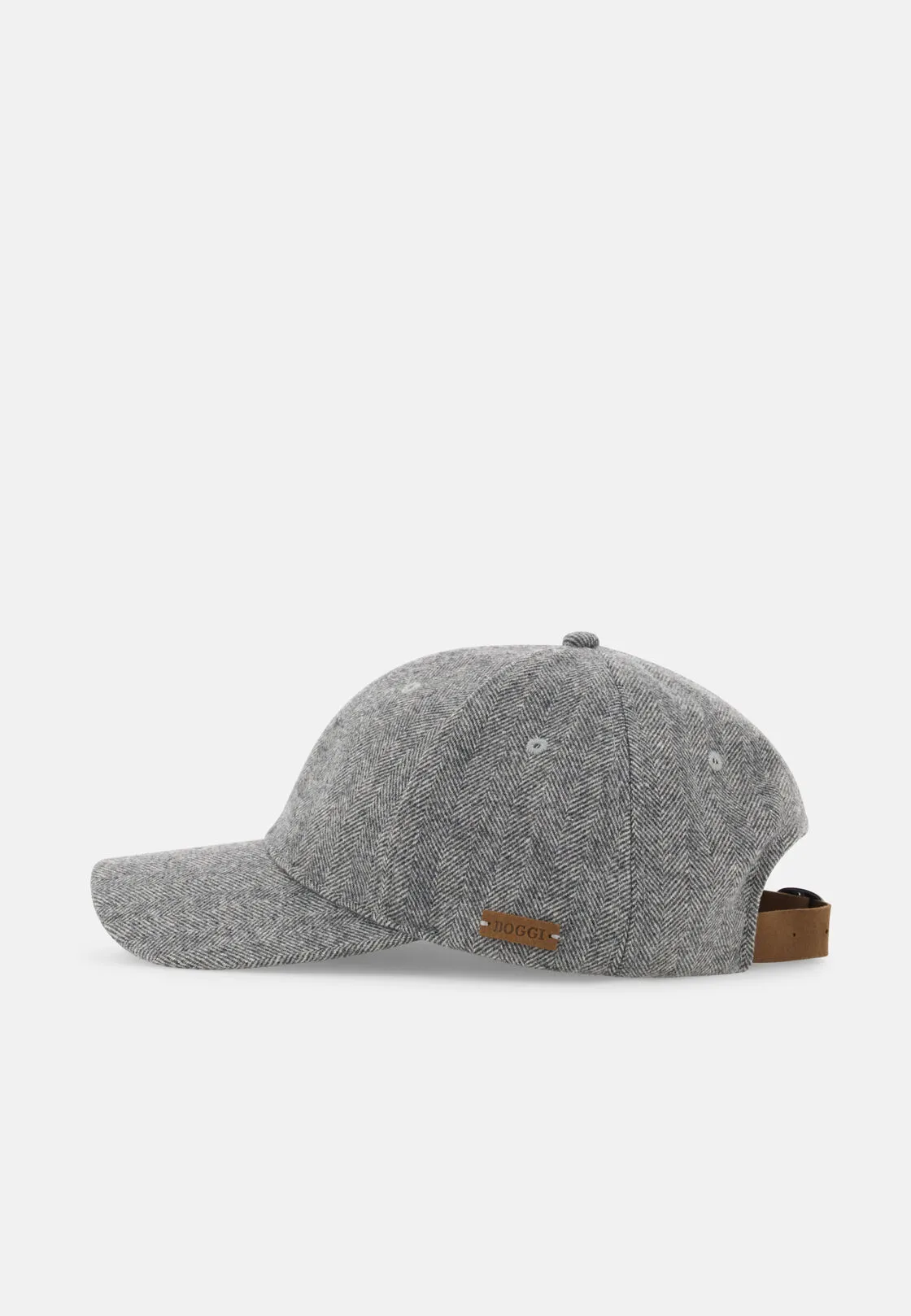 Boggi, Cappello Con Visiera Resca In Misto Lana, Uomo, Light grey - immagine 1