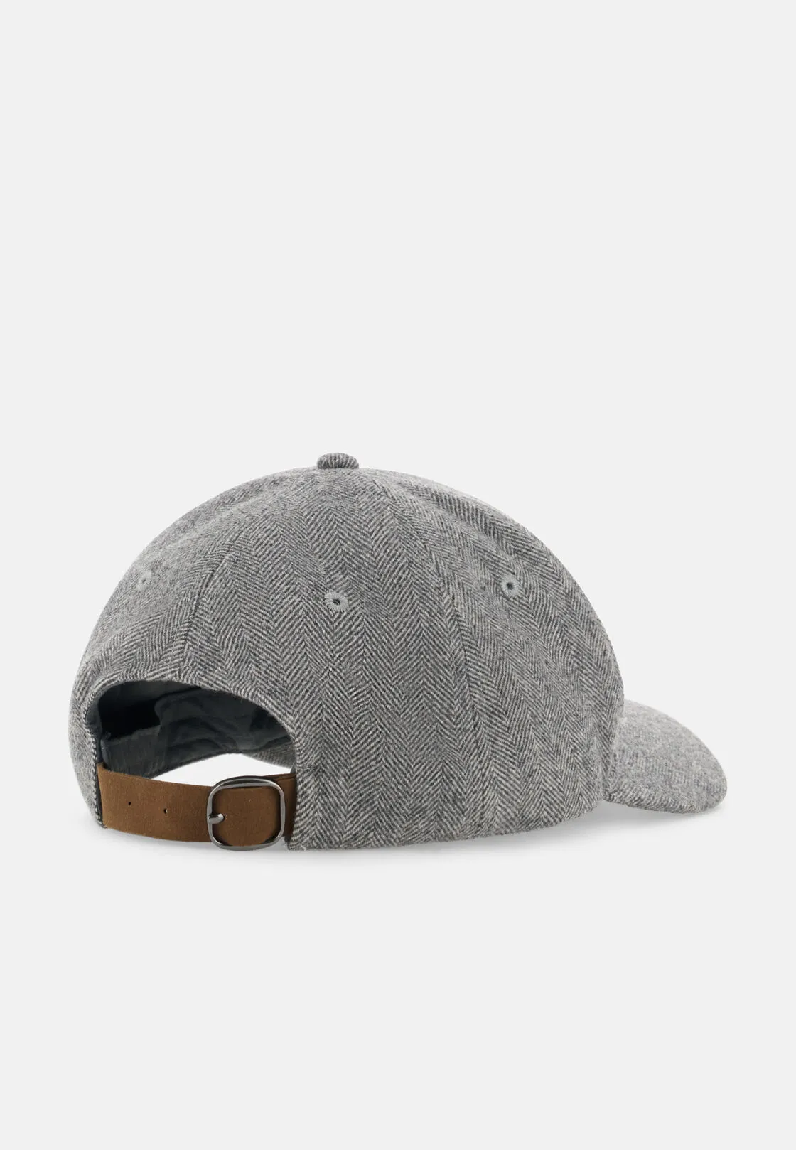 Boggi, Cappello Con Visiera Resca In Misto Lana, Uomo, Light grey - immagine 3