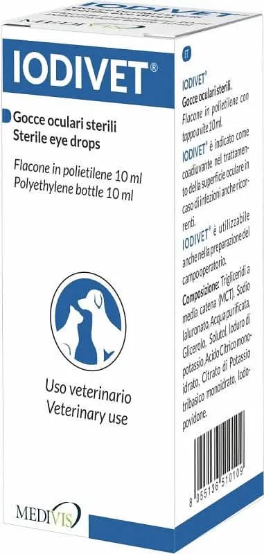 Iodivet soluzione oftalmica 10 ml - immagine 1