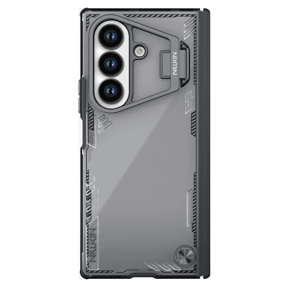 Custodia per Samsung Galaxy Z Fold7 F966, Nillkin, Iceblade Prop con ritaglio per fotocamera, Nera - immagine 1