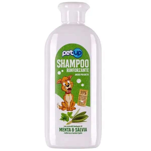 Shampoo rinforzante per cani e gatti PetUp 250 ml - immagine 1