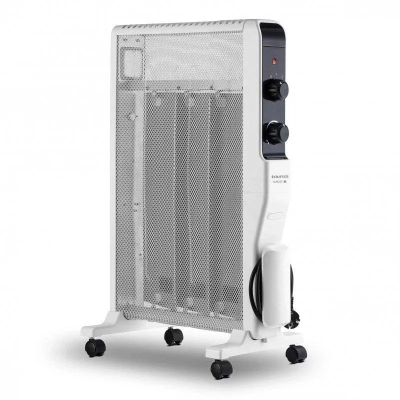 Radiatore a Mica Taurus Tropicano Mica 3D 1500W Riscaldamento Rapido Silenzioso - immagine 1
