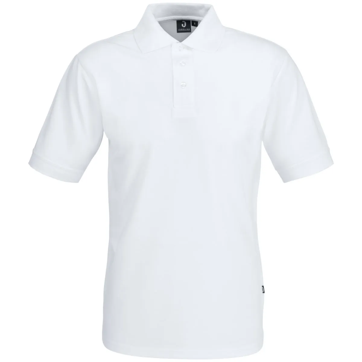 JOBELINE Polo da uomo Fly maniche corte; Taglia M; bianco - immagine 1