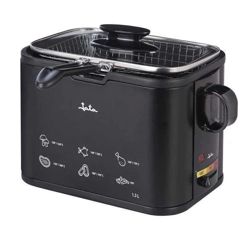 Friggitrice Jata FR5600 con coperchio in vetro 1,3 L 1000 W - immagine 1