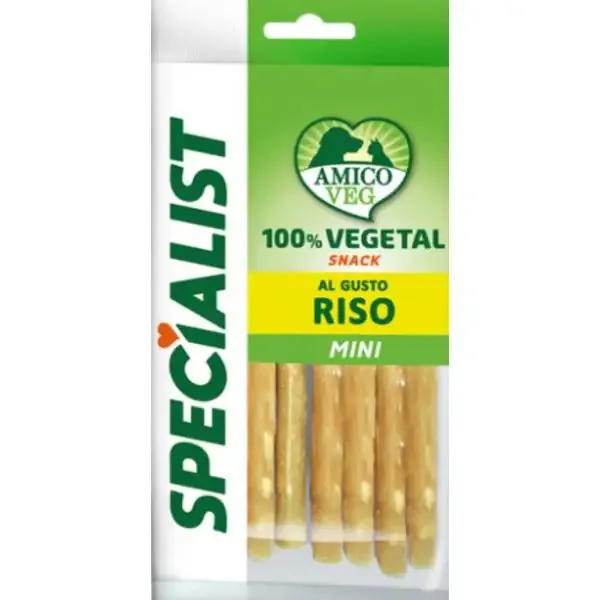 Amico Veg Specialist snack al gusto Riso Mini 48 gr - immagine 1