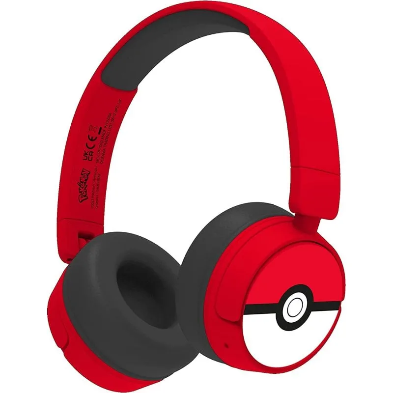 OTL Technologies Pokeball Pokémon Cuffie wireless pieghevoli per bambini - immagine 1