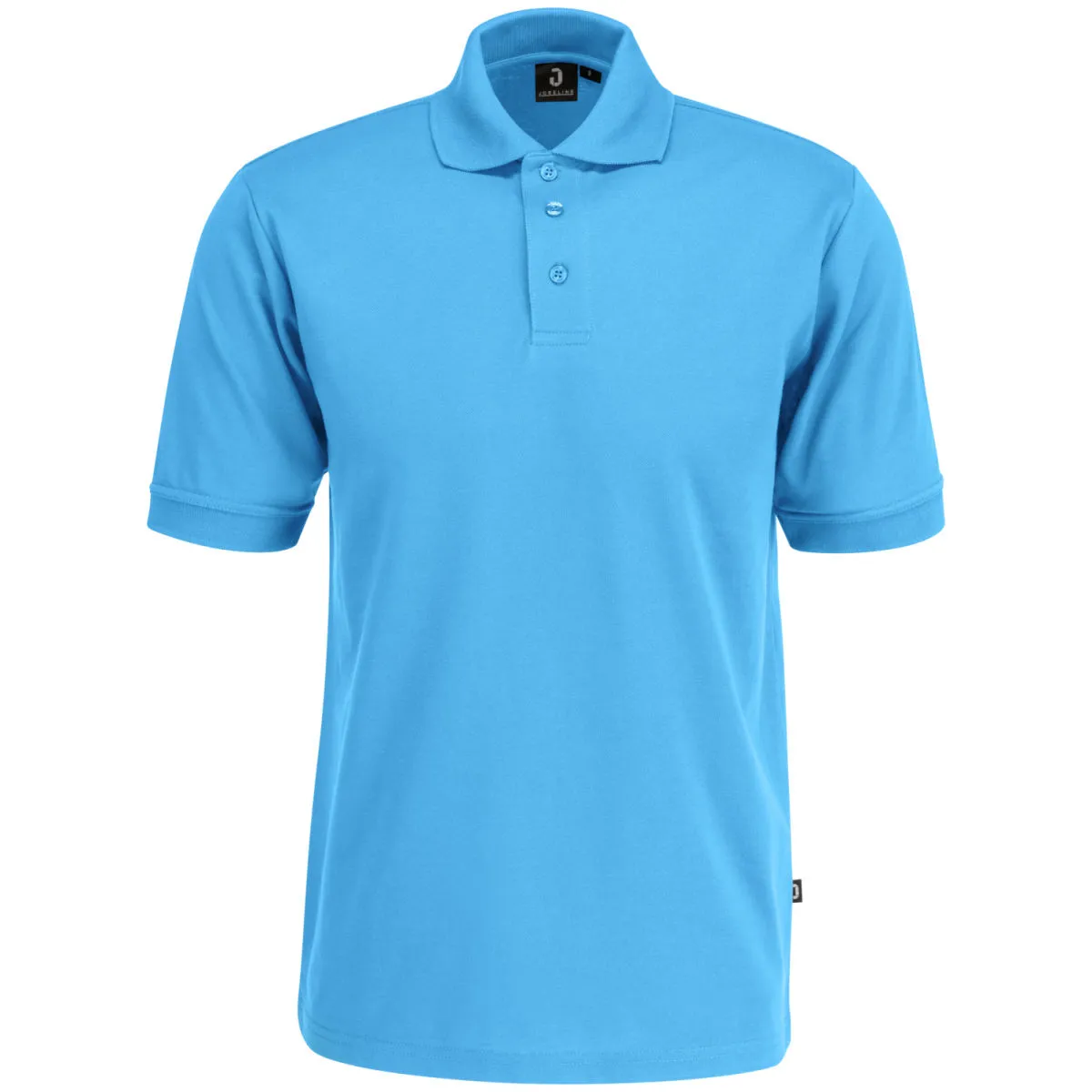 JOBELINE Polo da uomo Fly maniche corte; Taglia XL; turchese - immagine 1