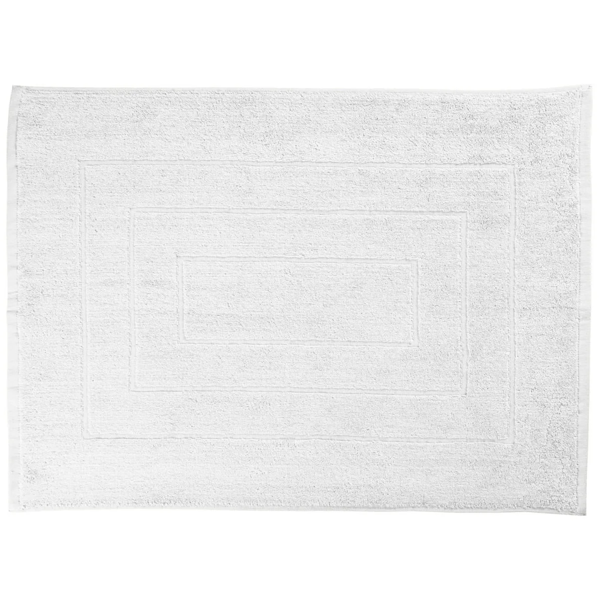 5x PULSIVA Tappeto bagno Marte; 50x70 cm (LxL); bianco; 5 pz. / Pacco - immagine 1