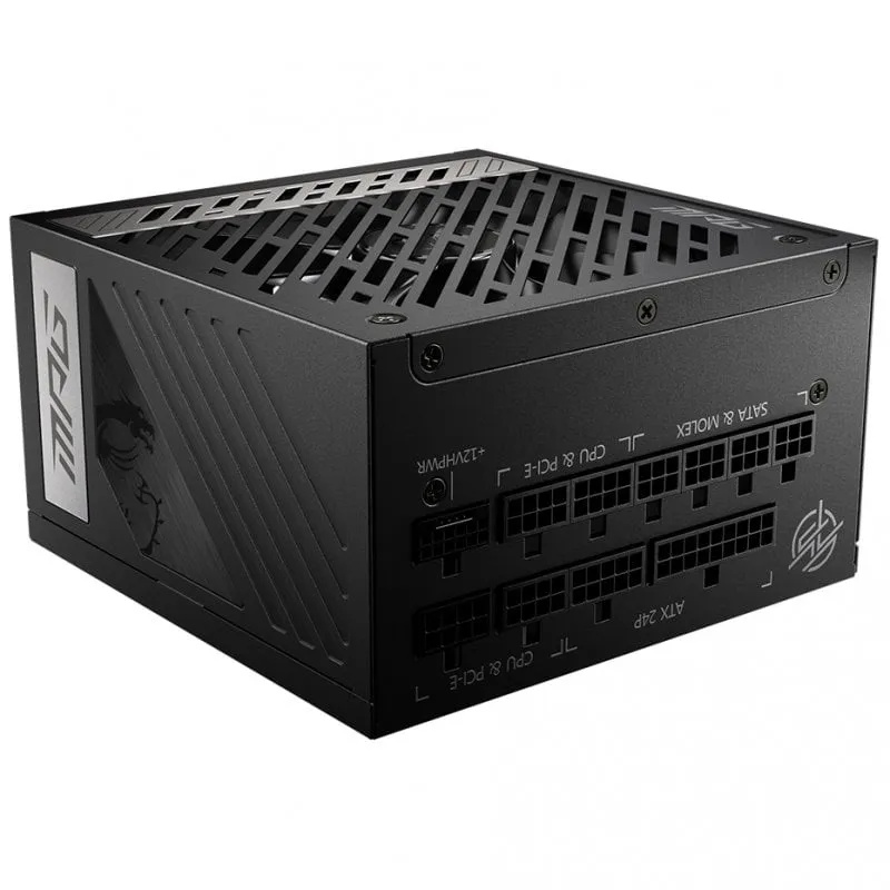 MSI MPG A850G PCIE5 850W 80 Plus Gold completamente modulare - immagine 1