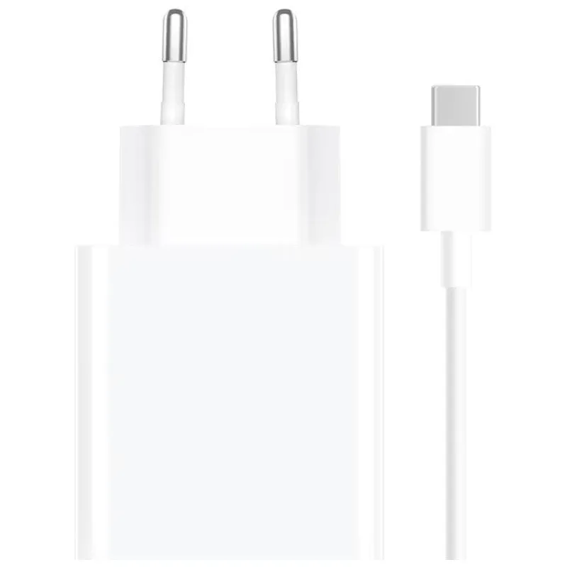 Caricabatterie USB-A combinato di ricarica Xiaomi 33W bianco - immagine 1
