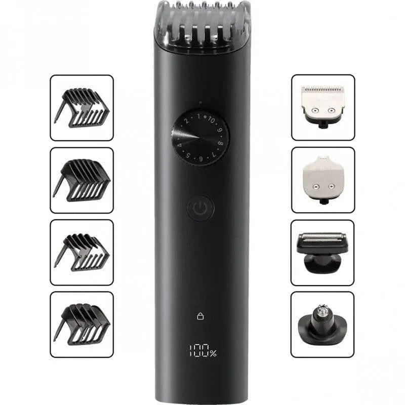 Tagliacapelli Multifunzione Xiaomi Grooming Kit Pro Senza Fili 40 Lunghezze 90min 4 Pettini Impermeabile Ricarica Rapida - immagine 1
