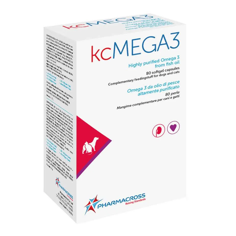 Kcmega3 omega3 da olio di pesce 80 perle - immagine 1