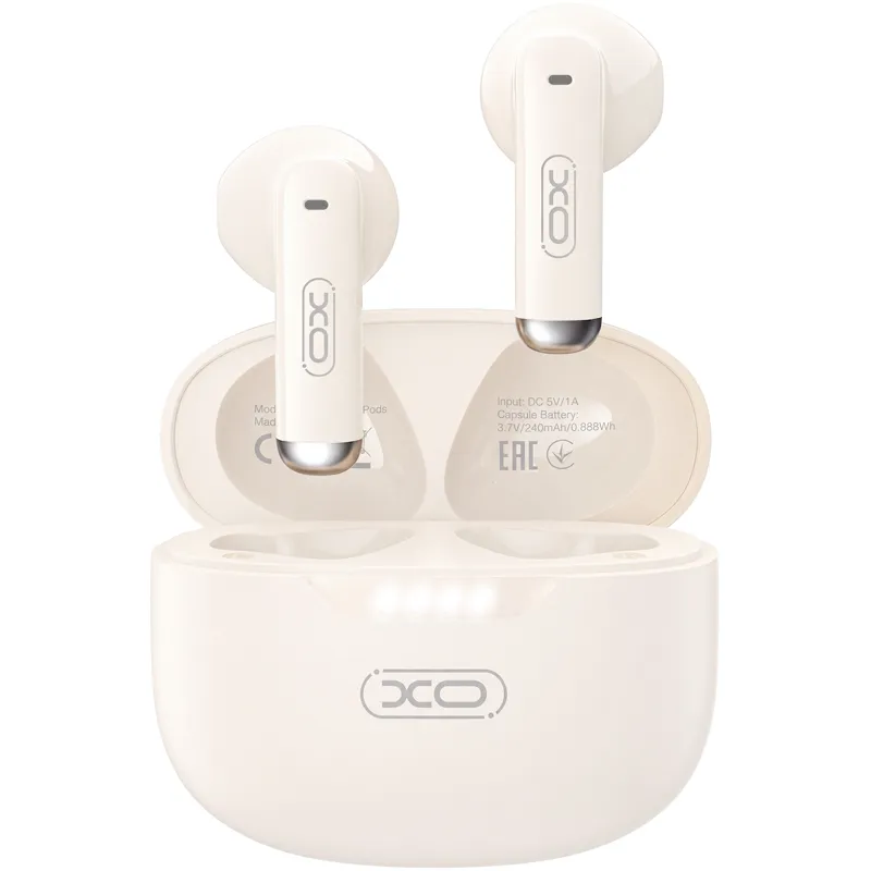 Auricolare Bluetooth XO Design G50, TWS, Beige - immagine 1