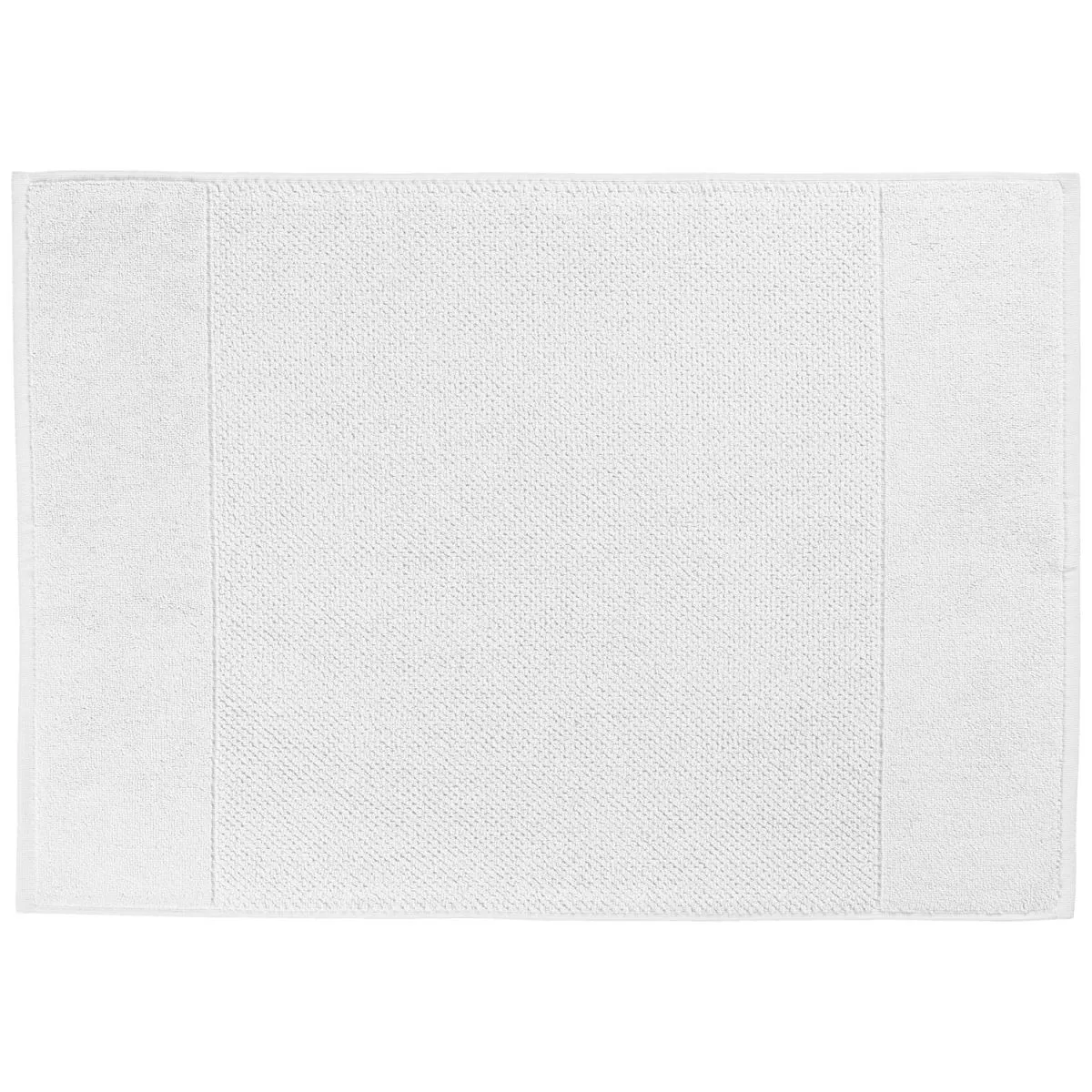 ERWIN M. Tappeto bagno Duo; 50x70 cm (LxL); bianco - immagine 1