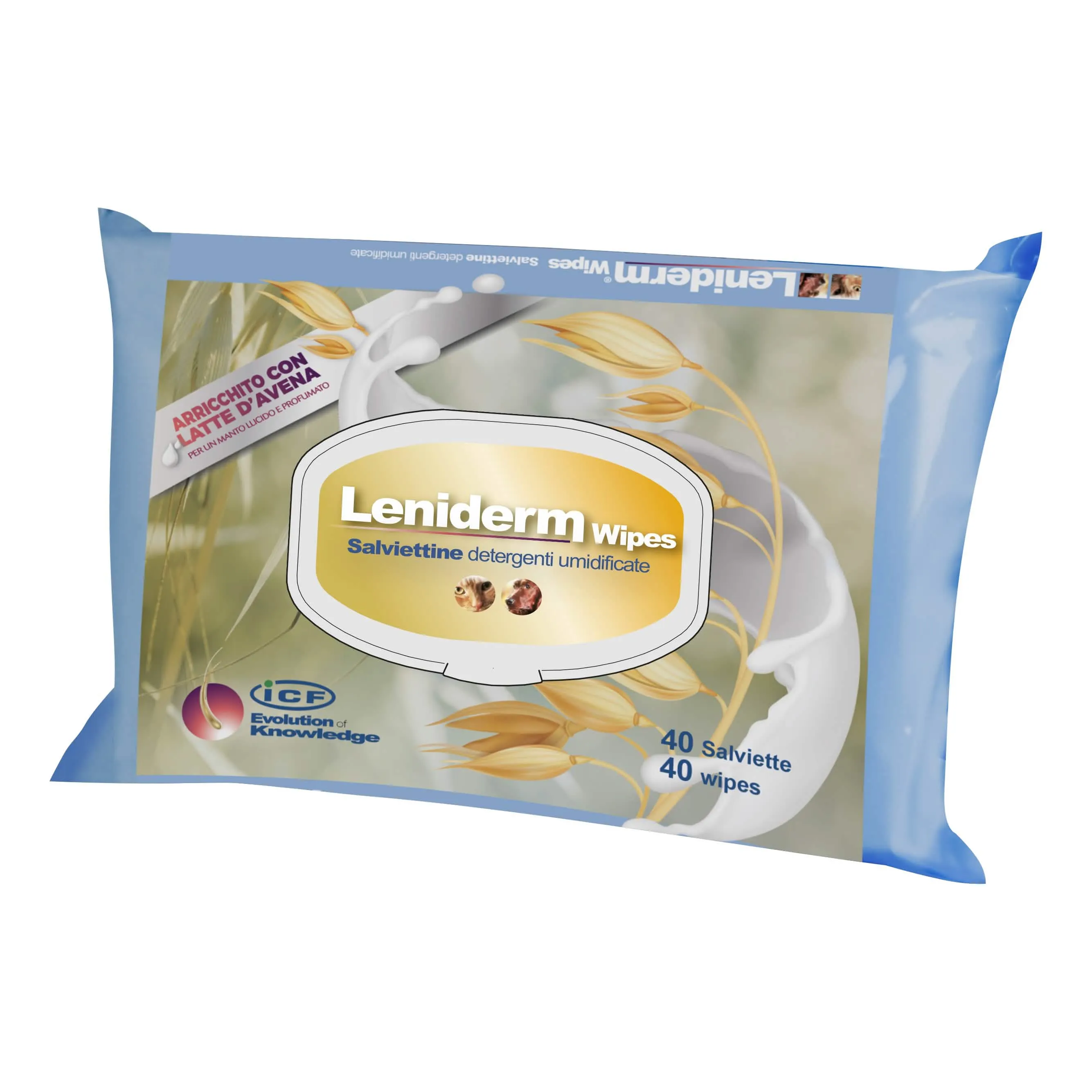 Leniderm wipes pocket 40 strappi - immagine 1