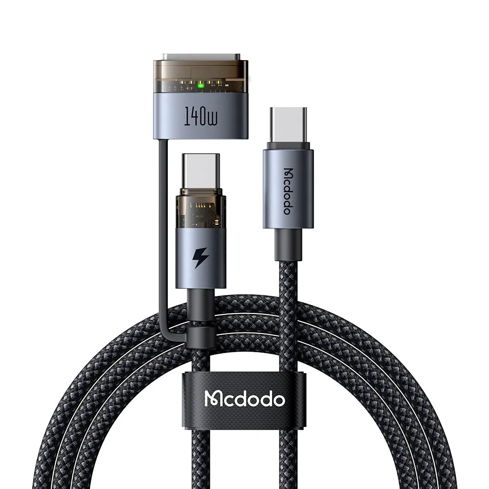 Cavo di Ricarica USB-C - USB-C / MagSafe 3 Mcdodo CA-8860, 240W, 2m, Nero - immagine 1