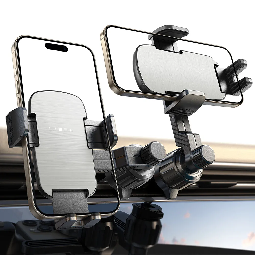 Supporto Auto Lisen, 4.7 pollici - 7.2 pollici, Nero YL0223080046 - immagine 1