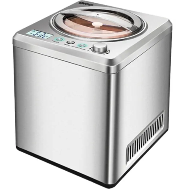 48872 macchina per gelato Gelatiera compressore 2 L 180 W Acciaio inox - immagine 1
