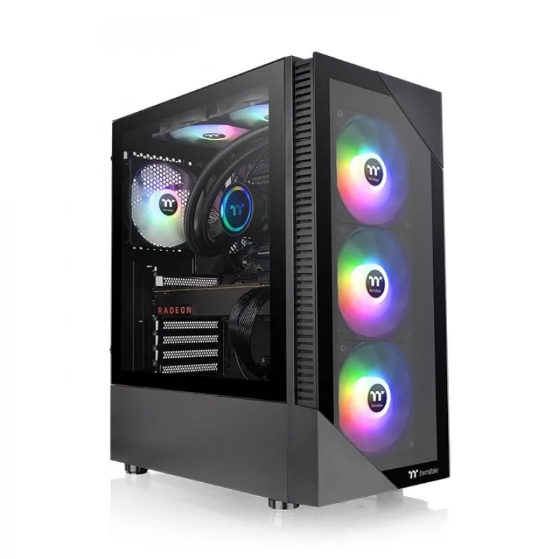 Thermaltake View 200 TG ARGB Vetro temperato USB 3.0 - immagine 1