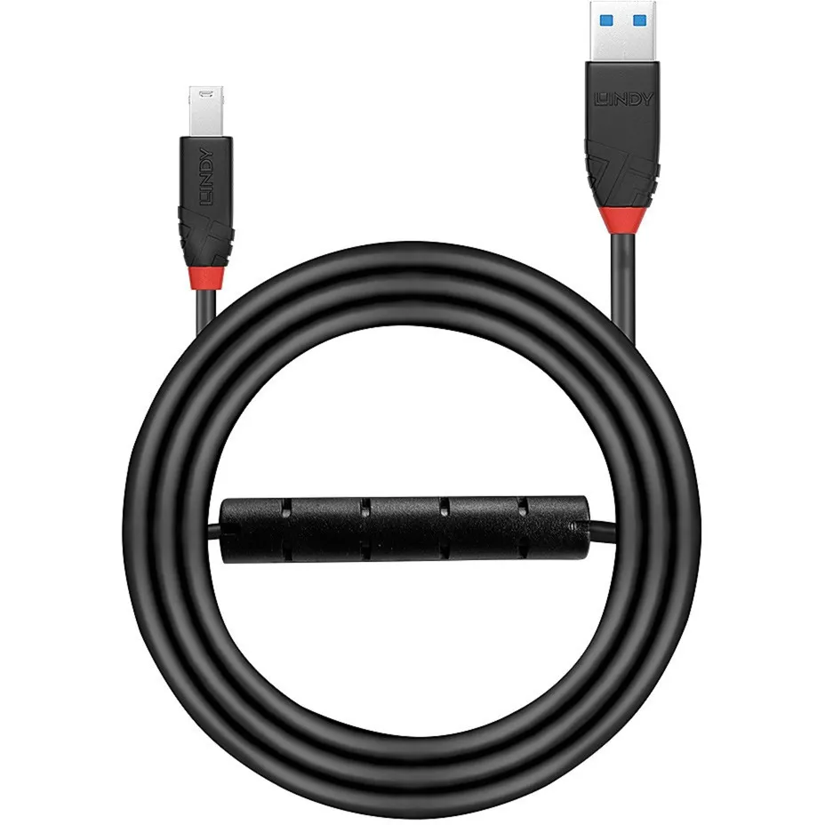 43227 cavo USB USB 3.2 Gen 1 (3.1 Gen 1) 10 m USB A USB B 5 Gbit/s Nero - immagine 1