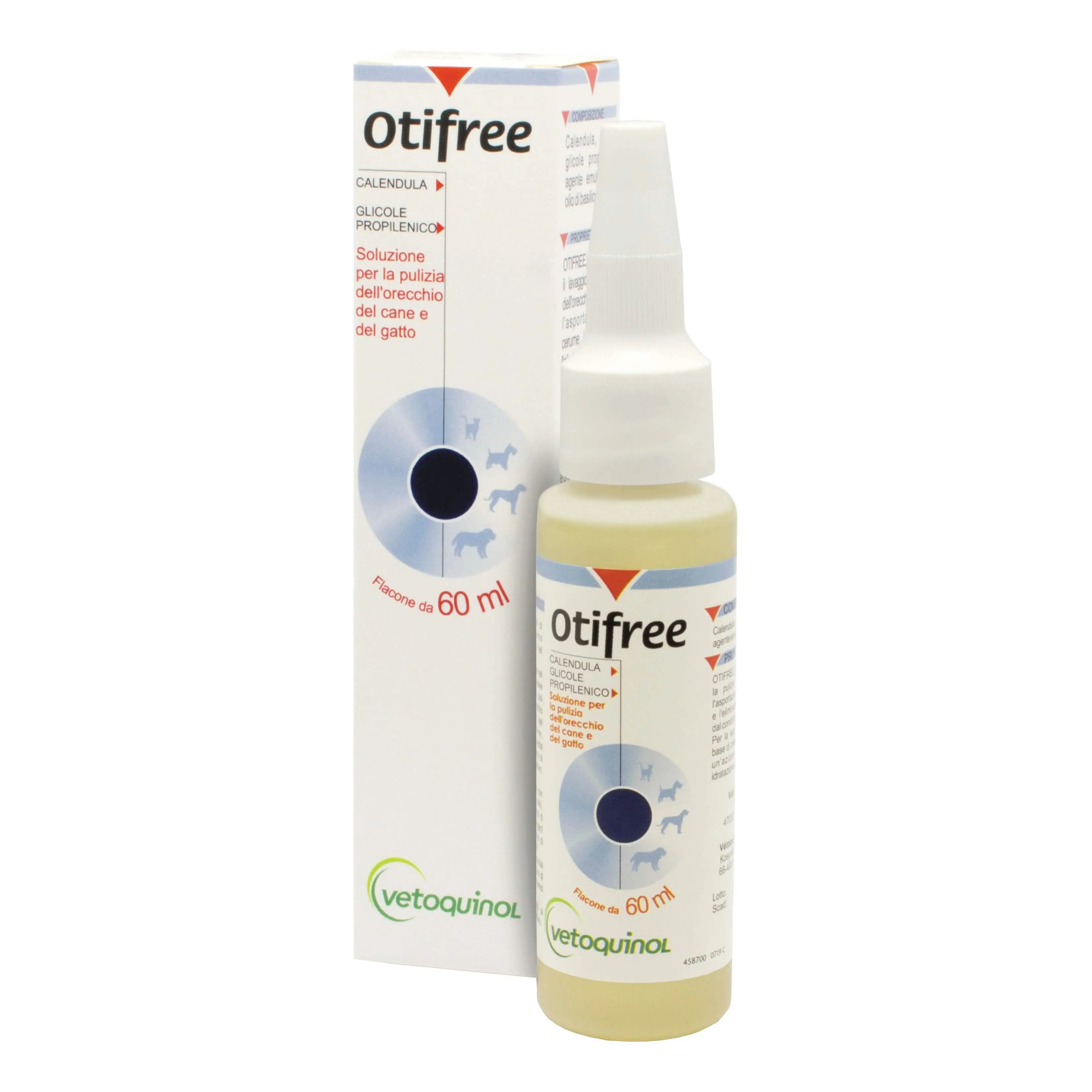 Otifree Soluzione Auricolare per Cane e Gatto 60 ml - immagine 1