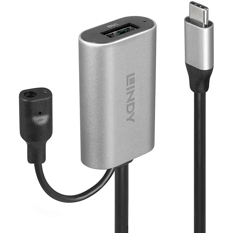 43270 cavo USB USB 3.2 Gen 1 (3.1 Gen 1) 5 m USB C USB A Argento, Cavo di prolunga - immagine 1