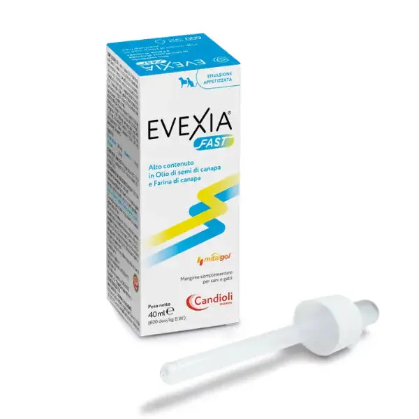 Candioli Pharma Evexia Fast Riduzione del dolore articolare Gocce per cani e gatti 40 ml - Integratori per cani - immagine 1