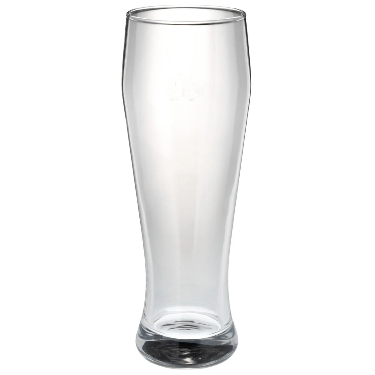 6x VEGA Bicchiere birra weizen Brema con tacca; 665 ml, 8.4x23.4 cm (ØxH); trasparente; 0.5 l Segno di riempimento, 6 pz. / Pacco - immagine 1