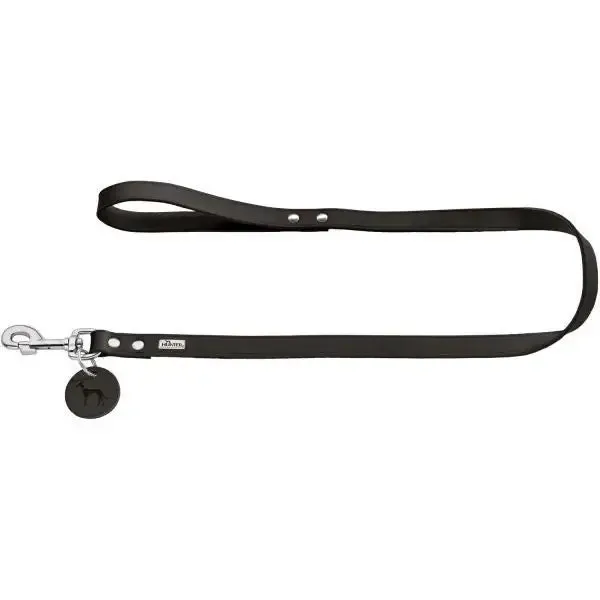 Guinzaglio Leash Aalborg in cuoio di bovino Hunter Nero 16/100 - immagine 1