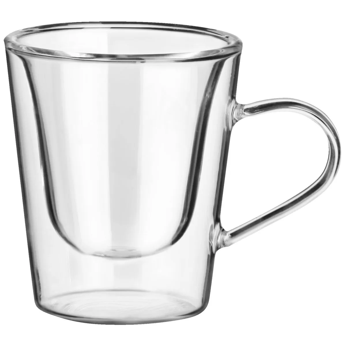 2x VEGA Tazzina caffè Dila; 130 ml, 6.7x8 cm (ØxH); trasparente; 2 pz. / Pacco - immagine 1