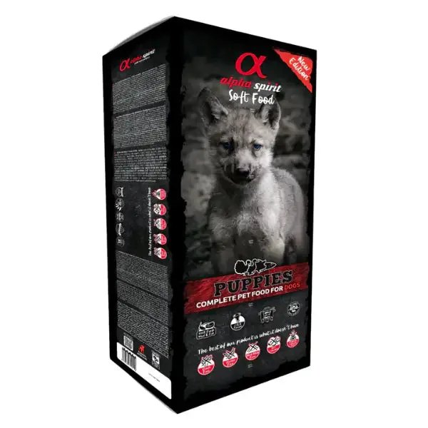 Alpha Spirit Puppy alimento Semi-Umido Grain Free 9 kg (scadenza: 30/03/2027) - Cibo umido per cani - immagine 1