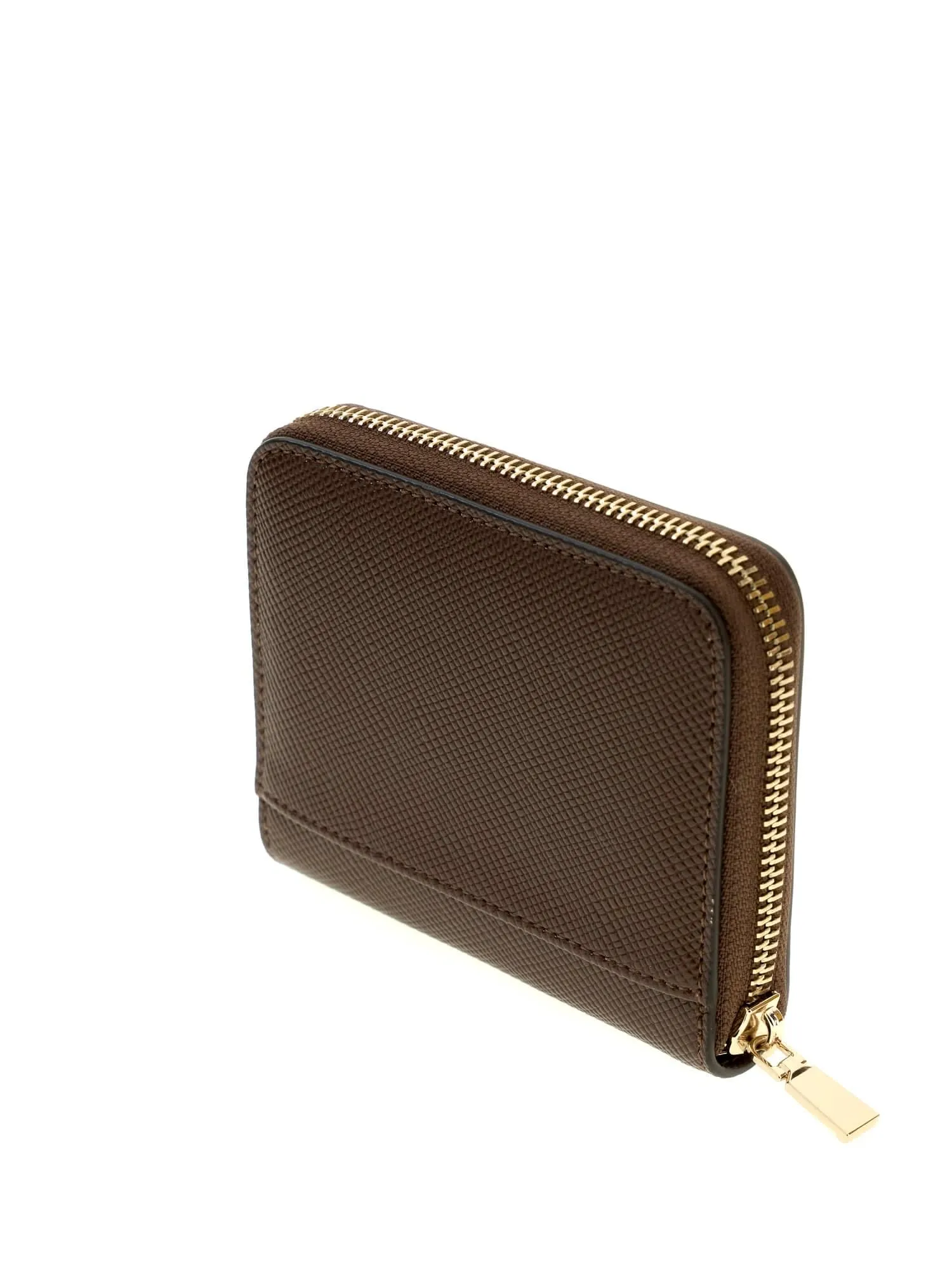 GUESS Donna Portafoglio Zip Around Danielle Slg Small Zip Around Marrone - immagine 3