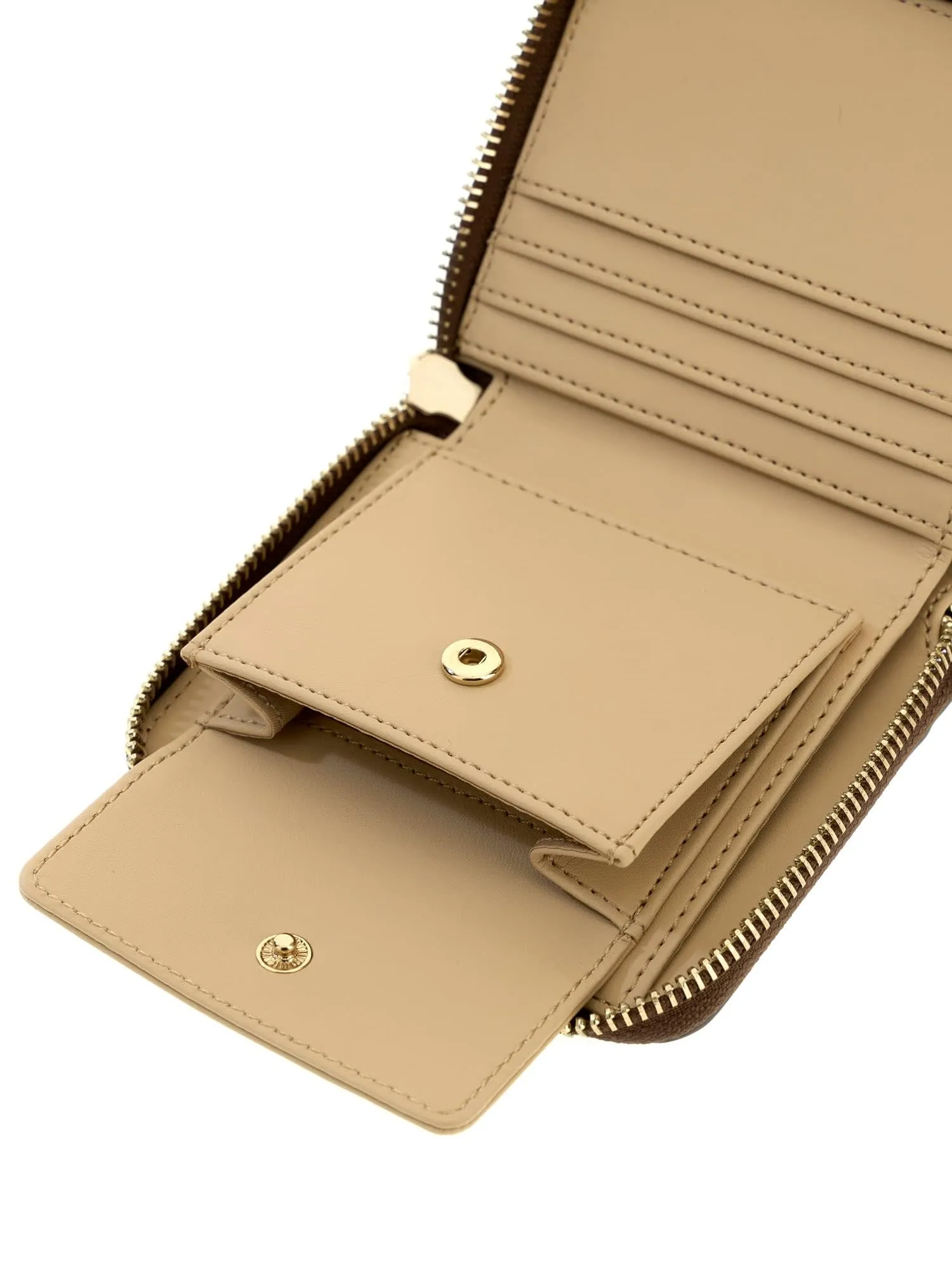 GUESS Donna Portafoglio Zip Around Danielle Slg Small Zip Around Marrone - immagine 4