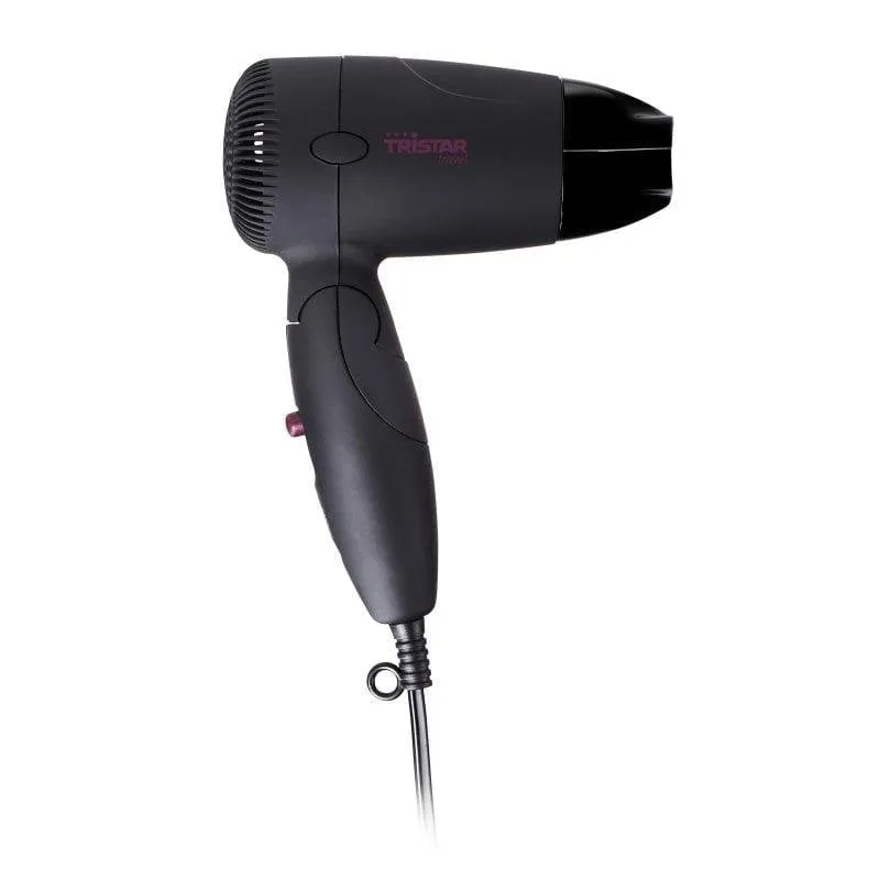 Phon Pieghevole da Viaggio Tristar HD-2359 1200W 2 Velocità Manico Pieghevole Nero Viola - immagine 1