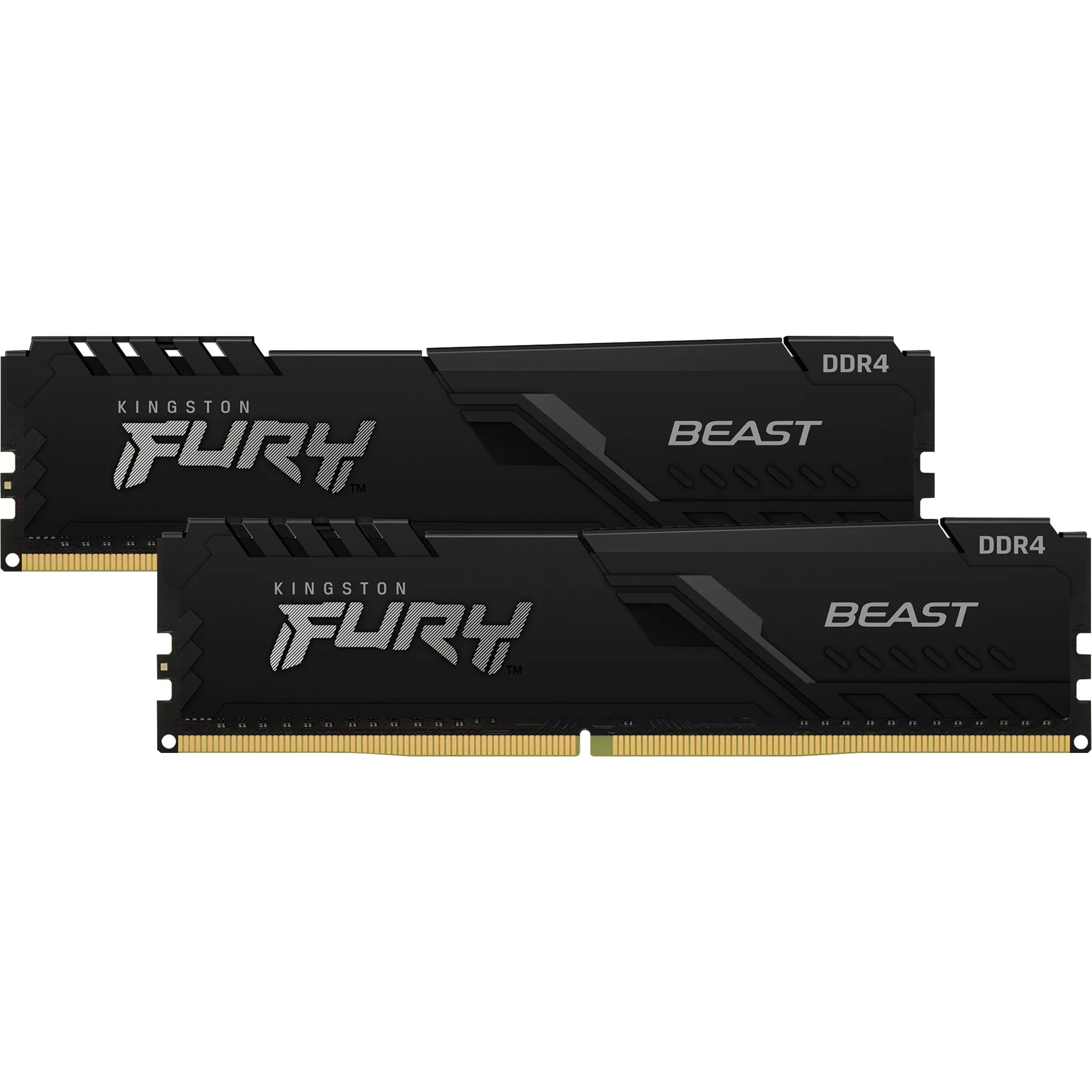 FURY Beast 32GB 3200MT/s DDR4 CL16 DIMM (Kit da 2) 1Gx8 Black, Memoria - immagine 1