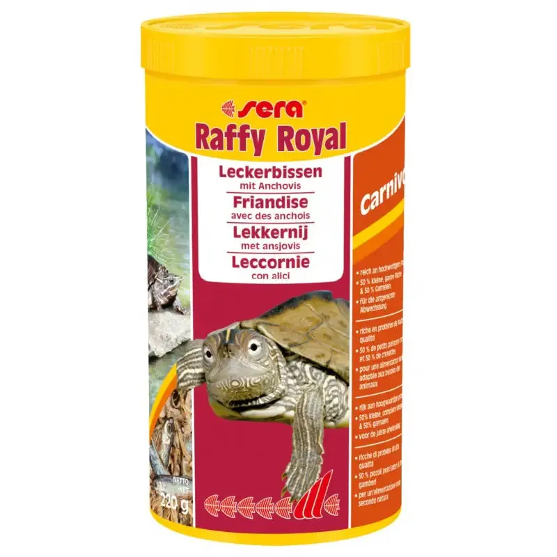 Sera Raffy Royal 1000 ml - Cibo per tartarughe - immagine 1