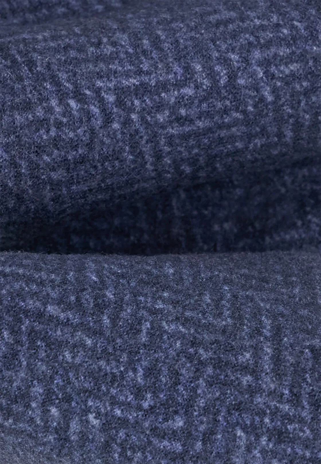 Boggi, Cravatta Stampa Motivo Spiga In Lana Cashmere, Uomo, Blu - immagine 2